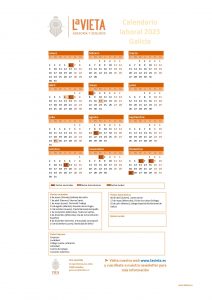 Calendario laboral galicia 2023 pdf para imprimir festivos galicia 2023 calendario del trabajador galicia 2023